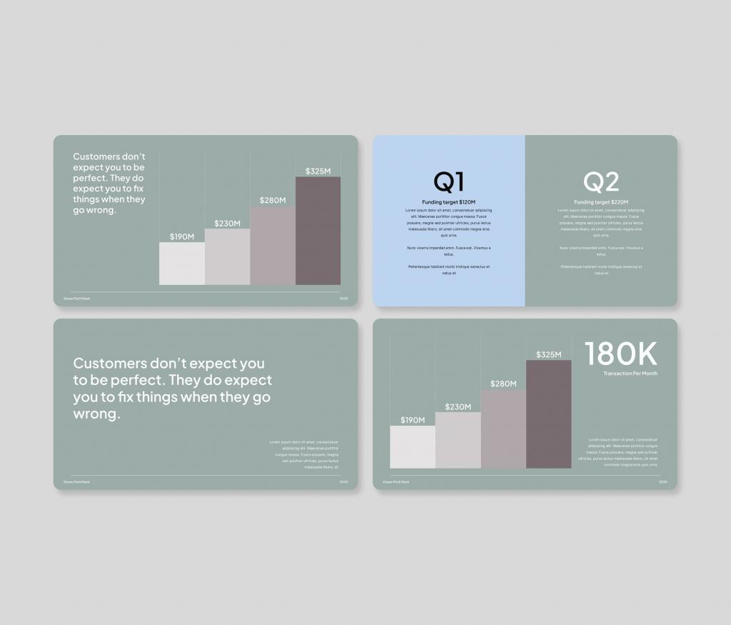 Zones Pitch Deck PowerPoint Template