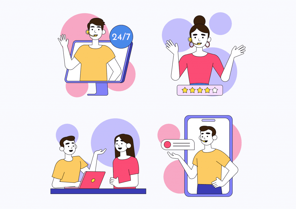14 Customer Support illustrations
