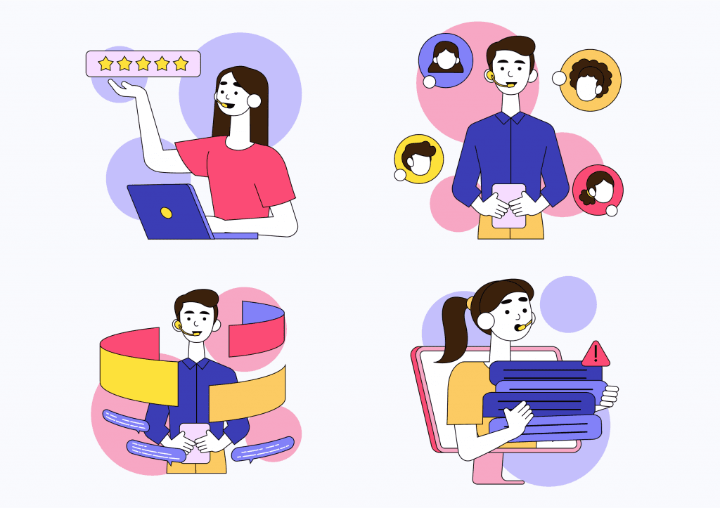 14 Customer Support illustrations