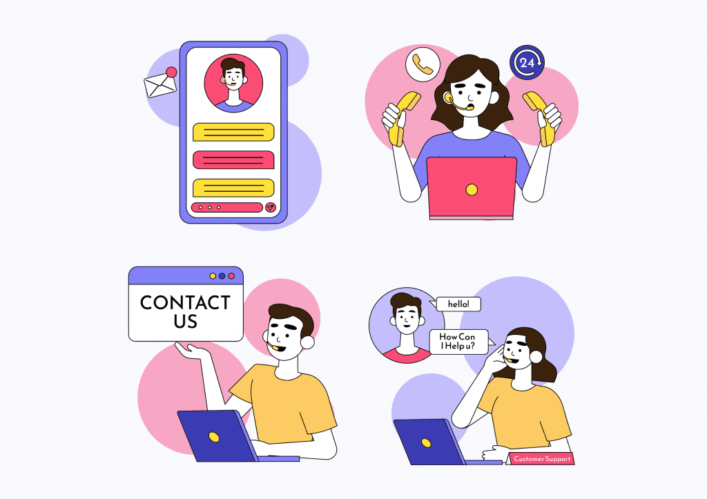 14 Customer Support illustrations