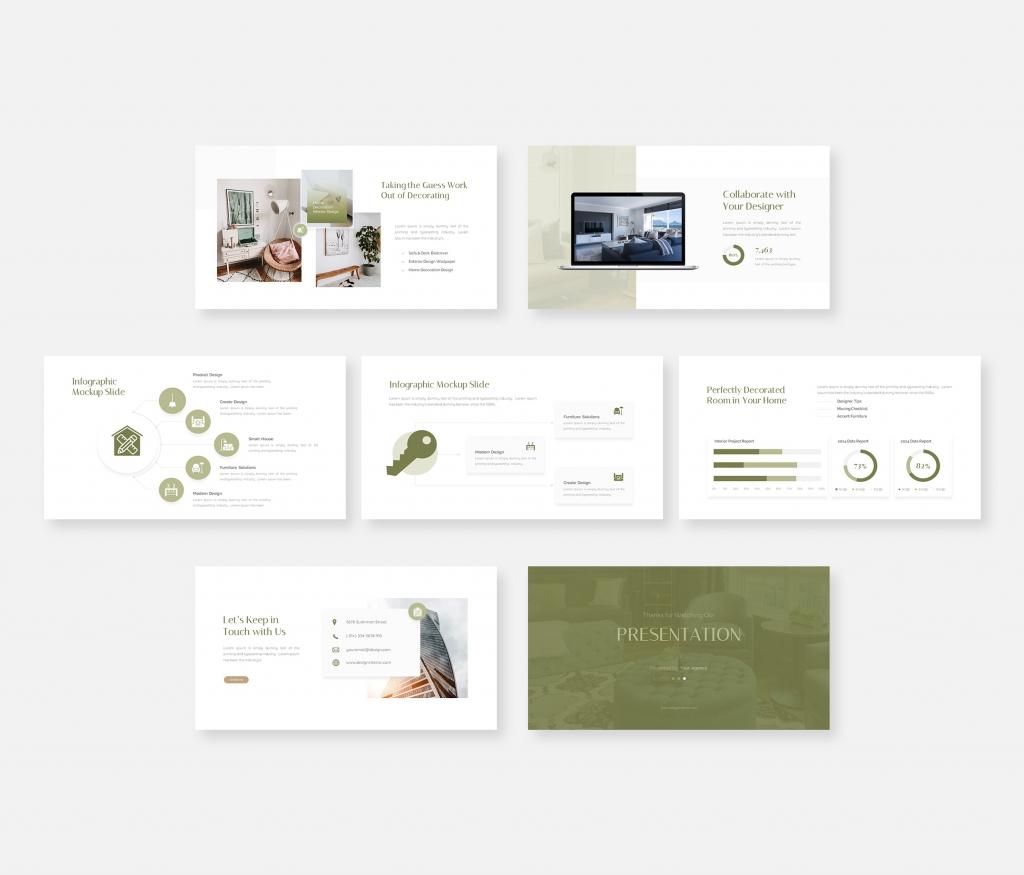 Redecor - Interior Design Google Slides Template