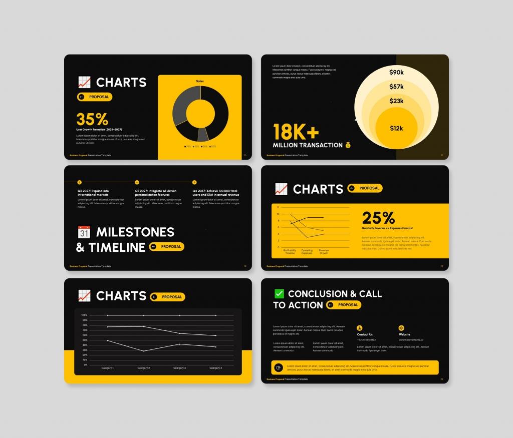 Business Proposal Presentation PowerPoint template