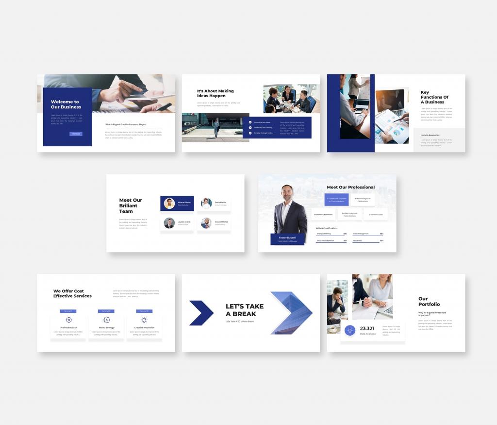 Capital - Investor Deck PowerPoint Presentation Template