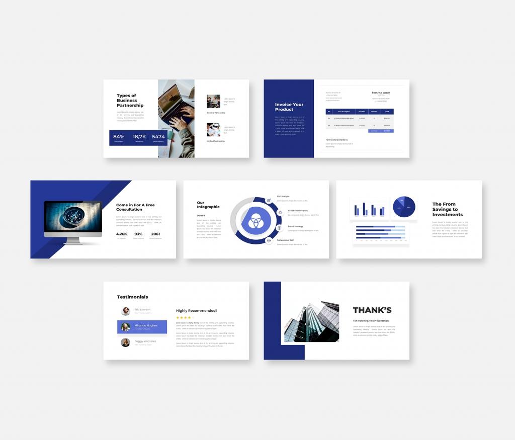 Capital - Investor Deck PowerPoint Presentation Template