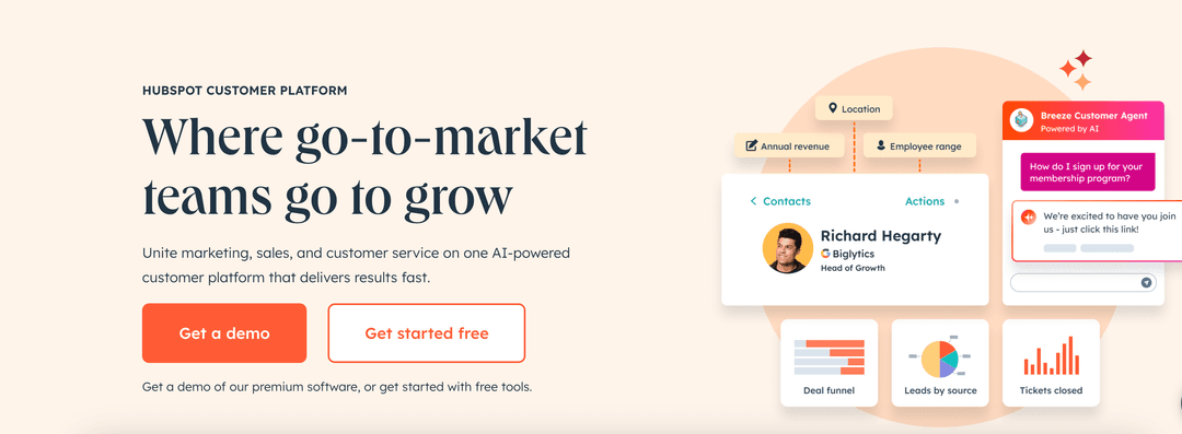 Webflow vs HubSpot: Which CMS helps you achieve your Goals?