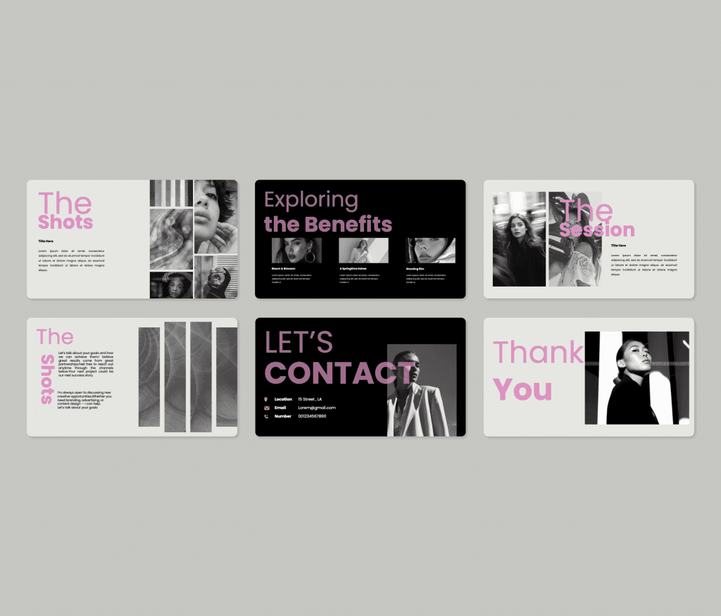 About Me – Portfolio PowerPoint Presentation Template