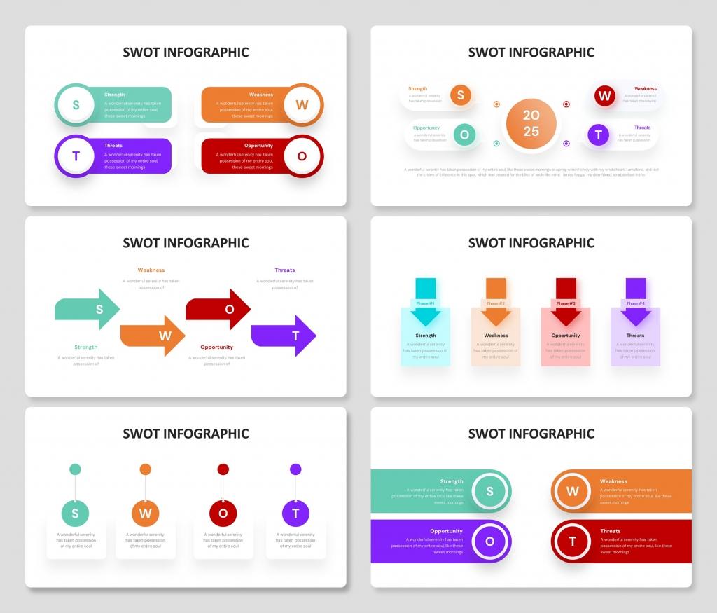 SWOT Infographic PowerPoint Presentation Template