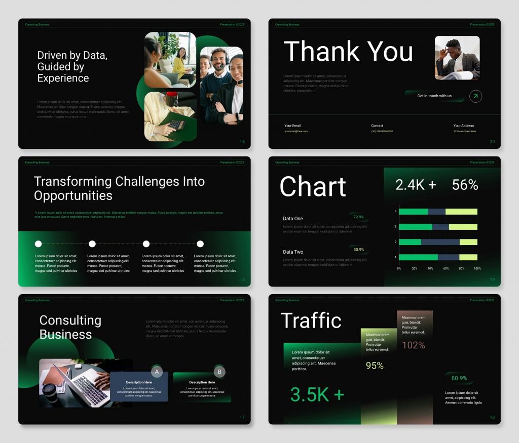 Consulting Business PowerPoint Presentation Template