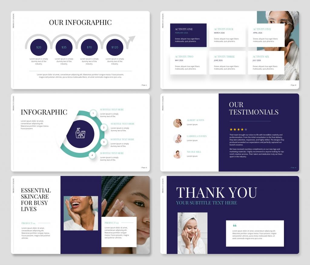 Skinny - Product Catalog PowerPoint Presentation Template