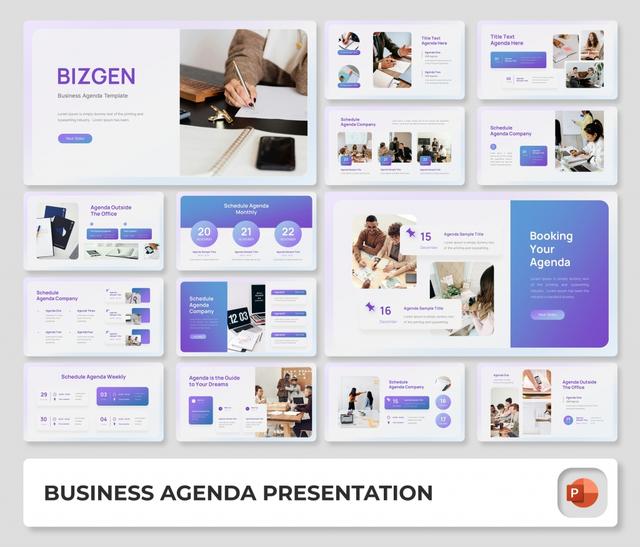 Bizgen – Business Agenda PowerPoint Presentation Template