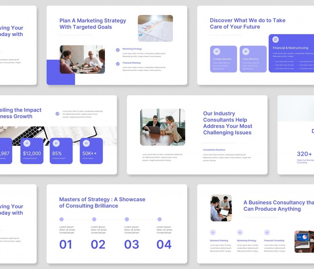 Zenbizz - Business Consulting PowerPoint Presentation Template