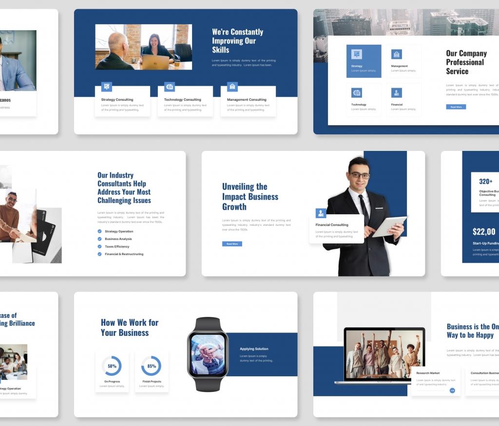 Befinix - Business Consulting PowerPoint Presentation Template
