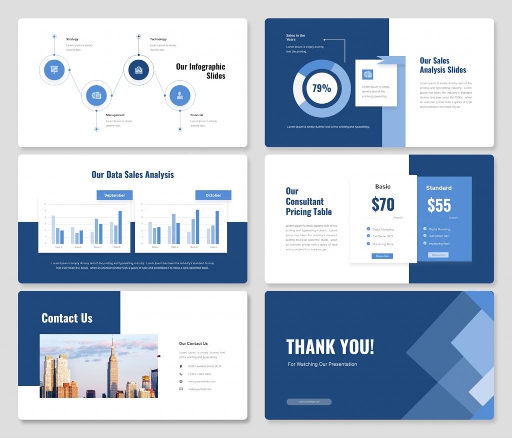 Befinix - Business Consulting PowerPoint Presentation Template