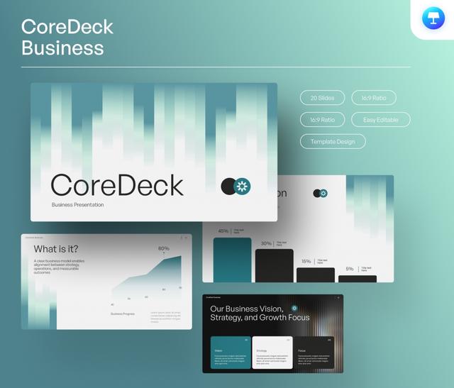 CoreDeck Business Keynote Template