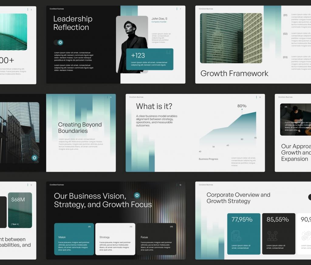 CoreDeck Business Keynote Template
