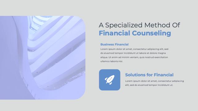 A Specialized Method Of Financial Counseling