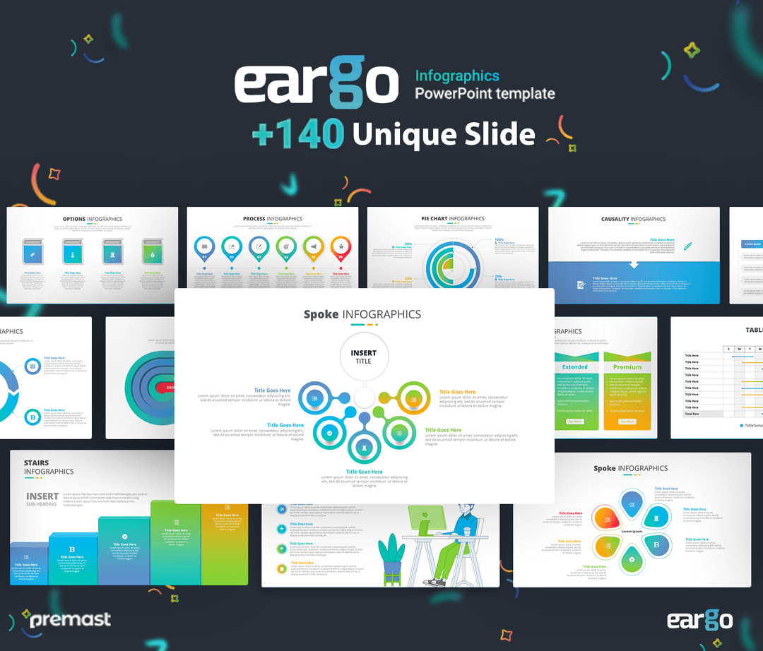 New Infographics PowerPoint Templates Modern Ideas