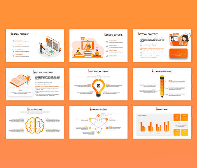 Educational PowerPoint templates  for teachers in Lockdown