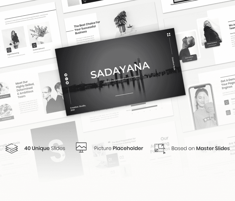 Google Slides Minimal Presentations Templates