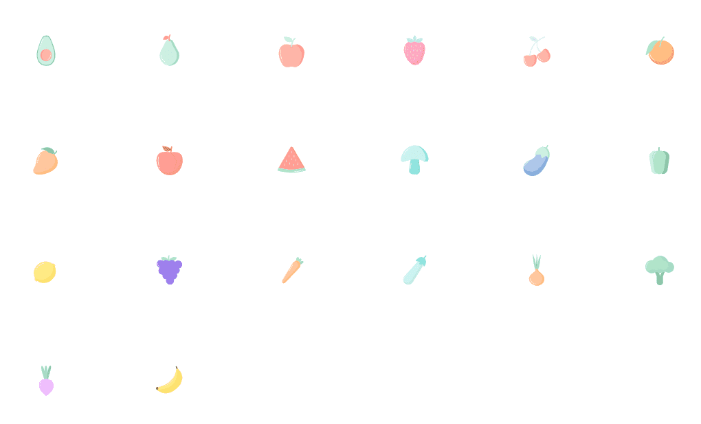 Recently Added: Presentations Templates and Fruit icons for summer