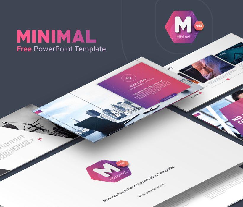 Minimal Business PowerPoint Template - Free Presentation