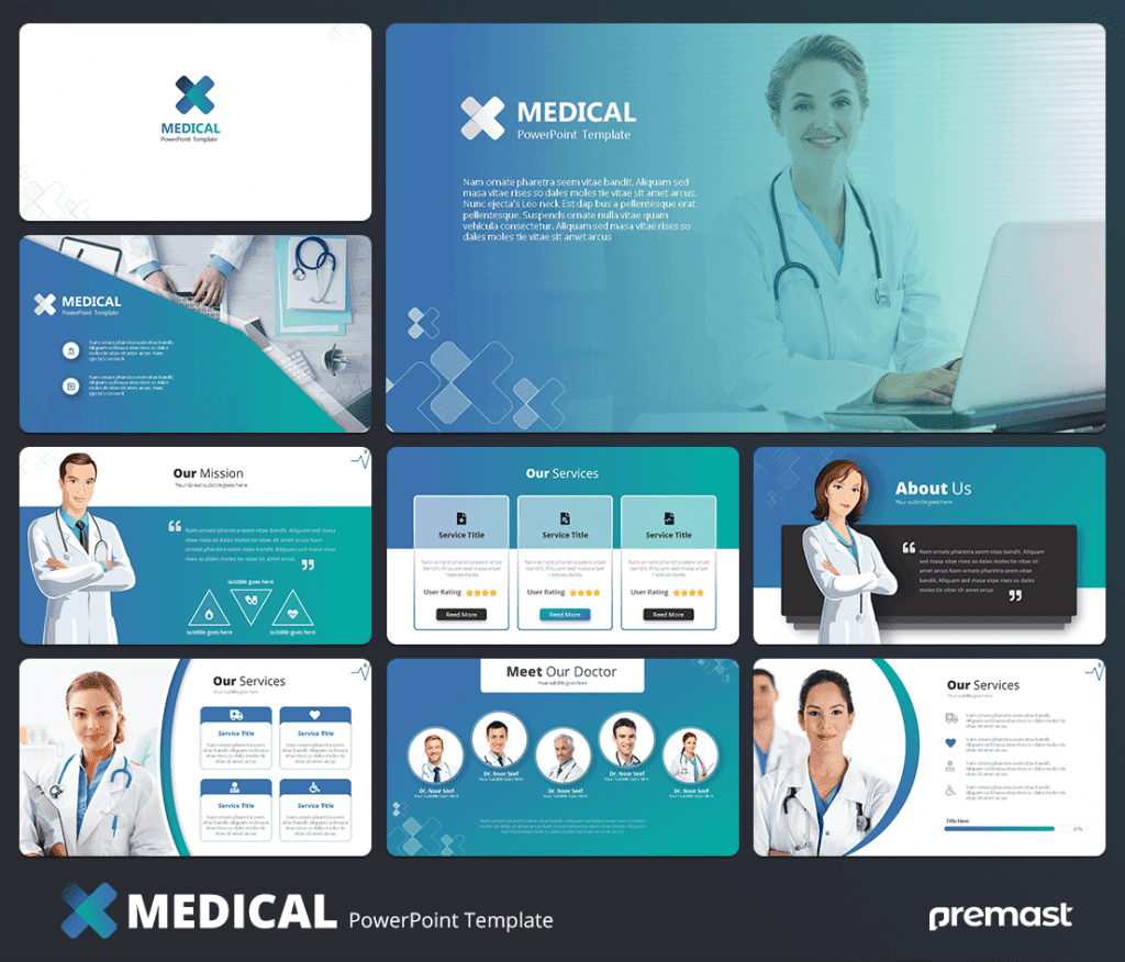 Free Medical &amp; Healthcare PowerPoint Template
