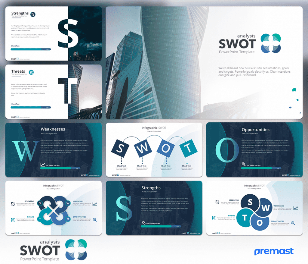 SWOT Analysis PowerPoint Template free PPT Download