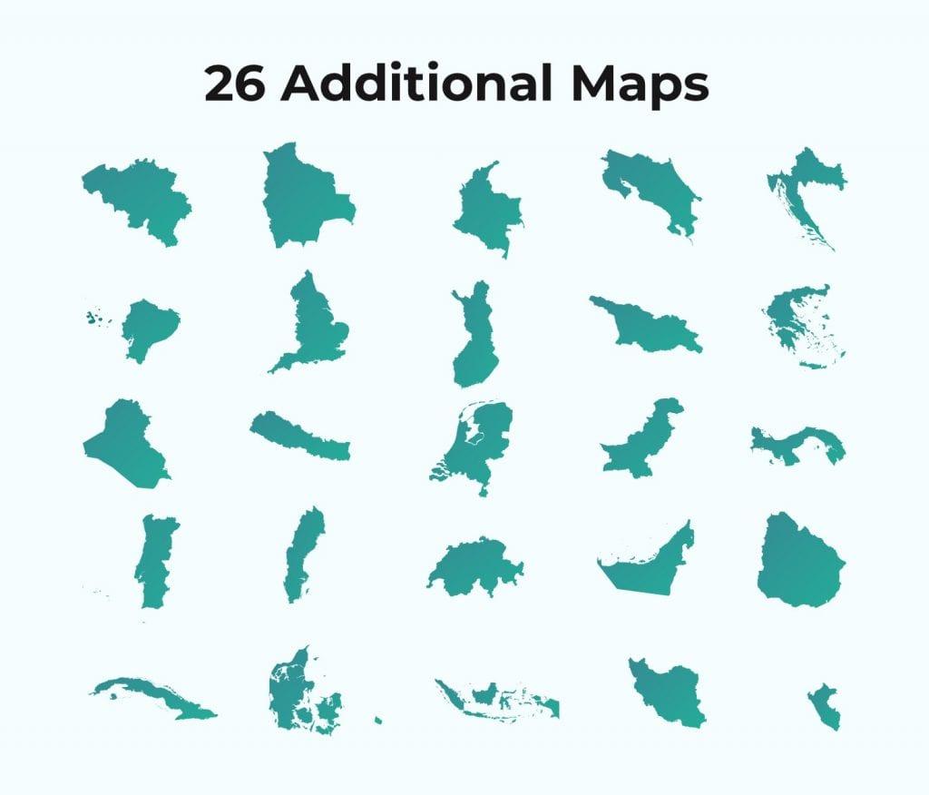World Map PowerPoint Template | Editable Globe PPT