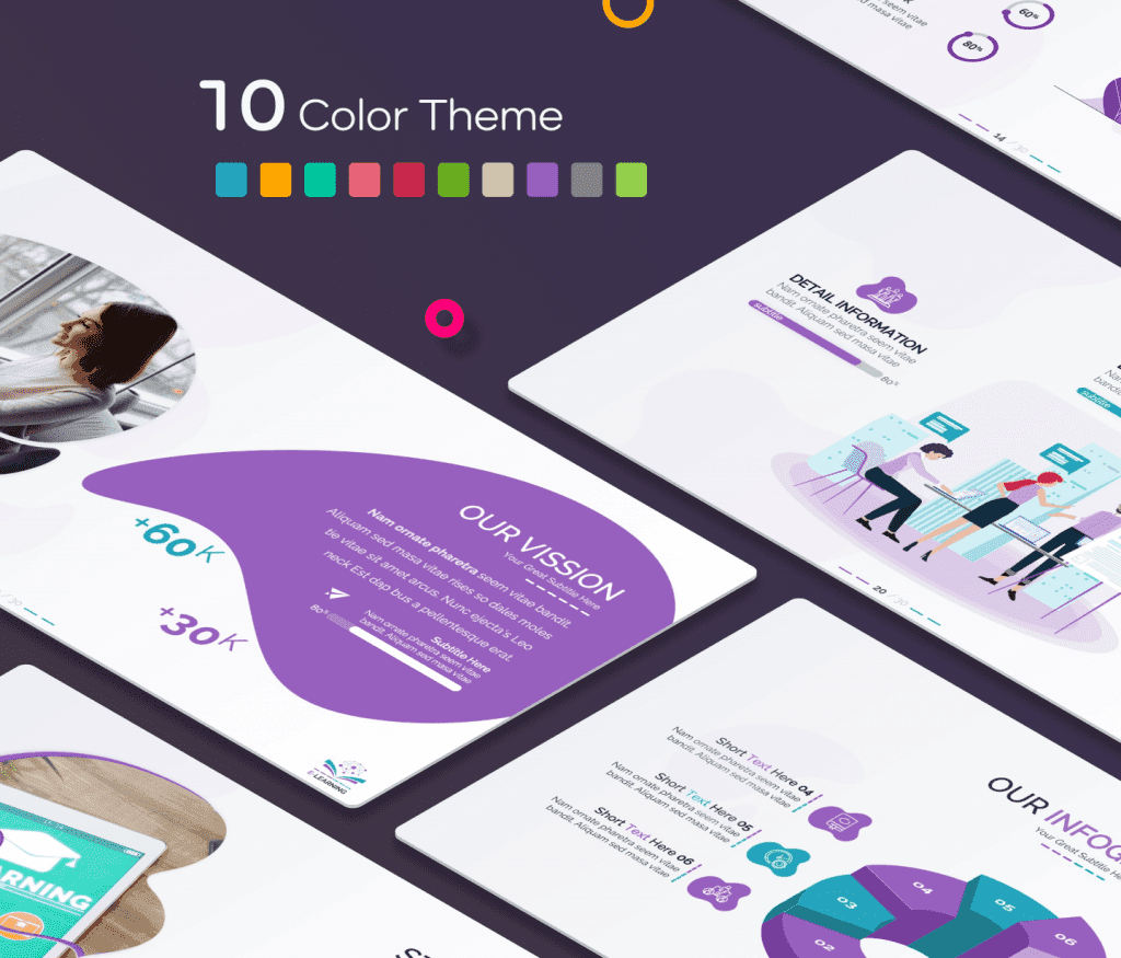 E-Learning PowerPoint Presentation Template (Education PPT)