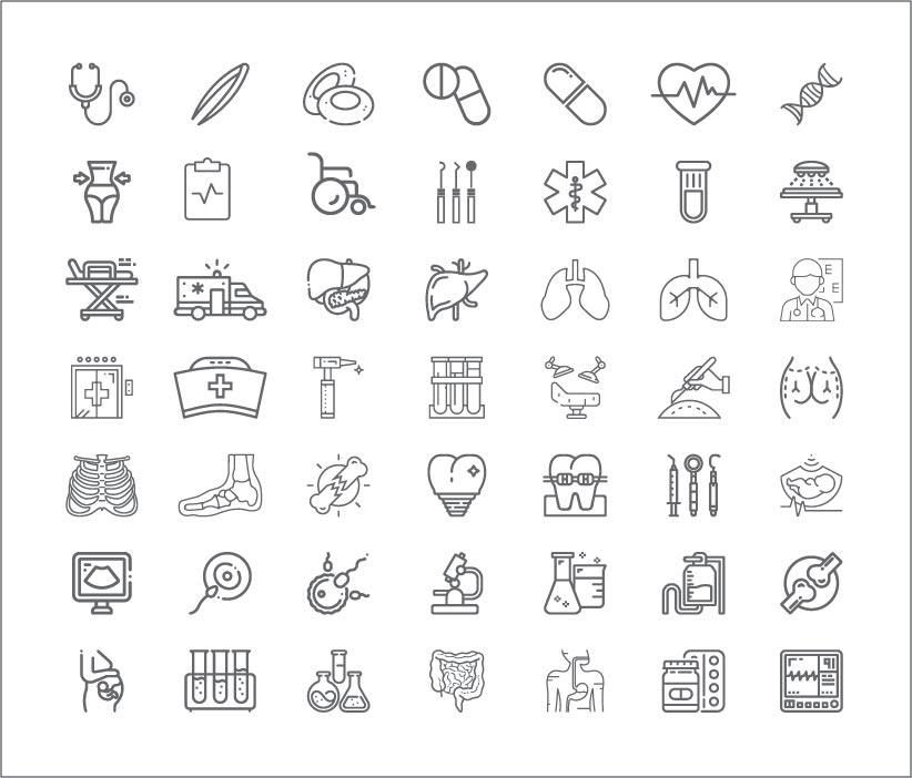 Medical Icons for PowerPoint Presentations