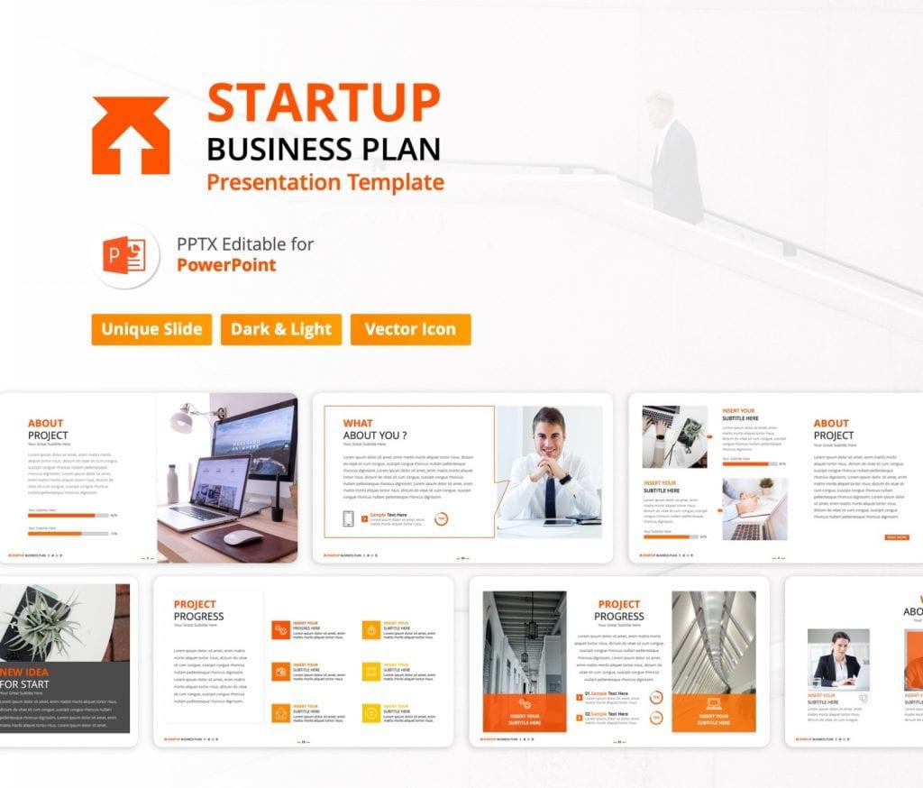 Startup Business Plan PowerPoint Presentation Template
