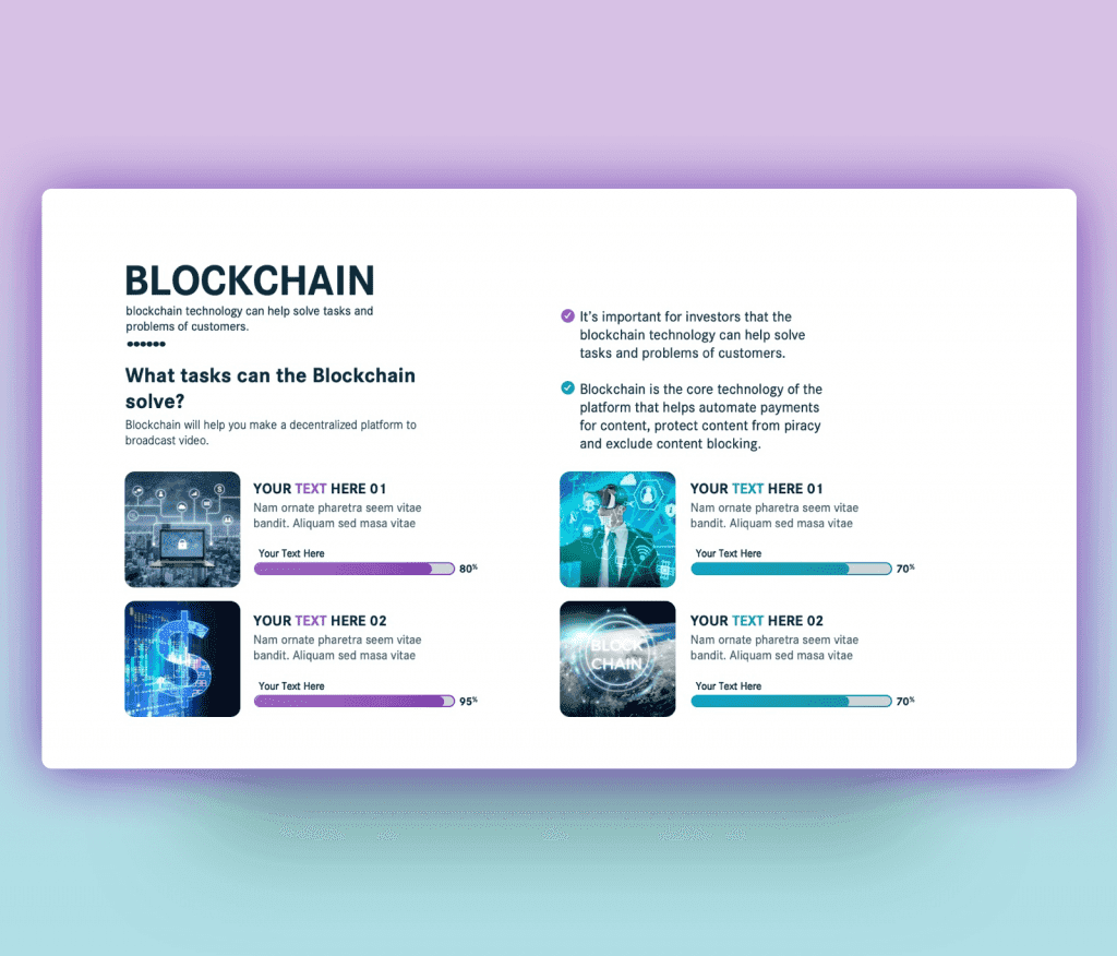 Blockchain Technology PPT Free Template