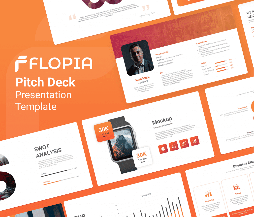 Flopia Pitch Deck Presentation Template