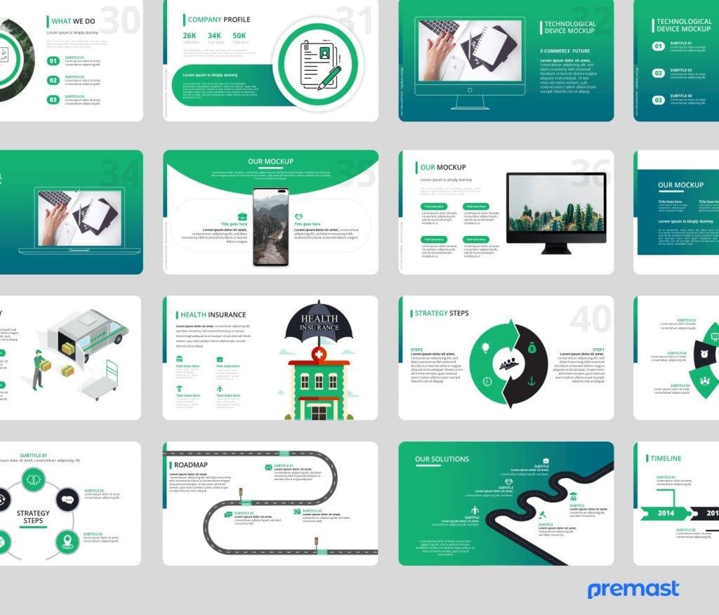 Octave – Business Plan PowerPoint Template