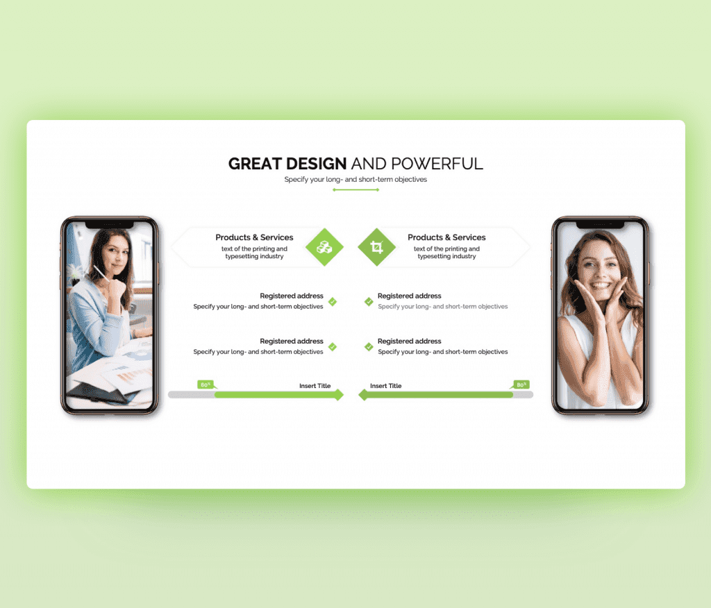 Great &amp; Powerful Product PowerPoint Template