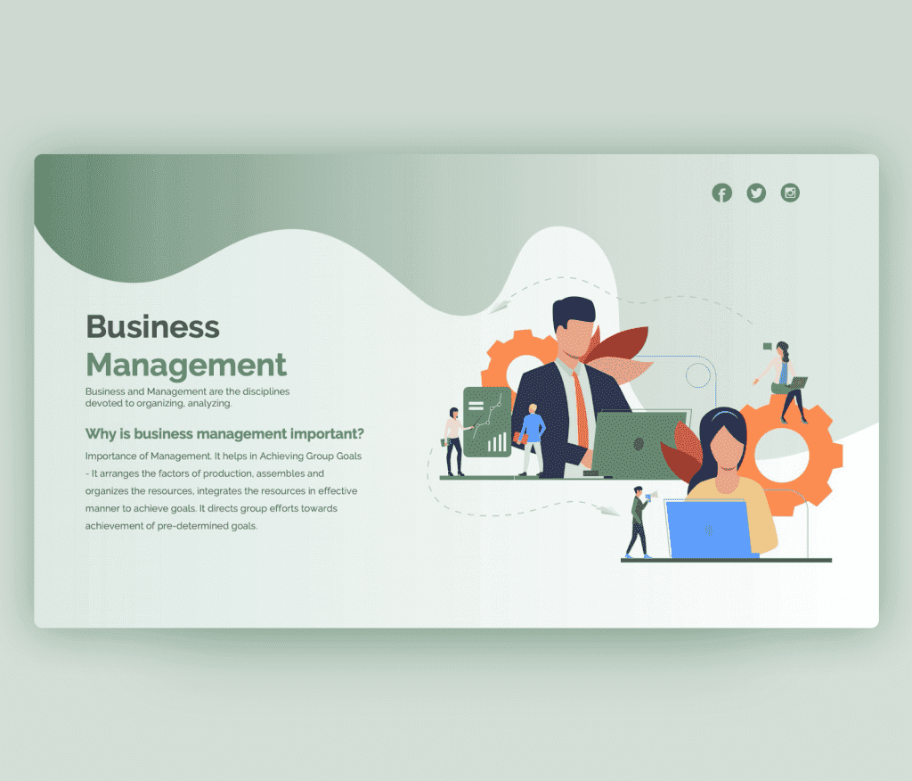 Business Management PowerPoint PPT Template
