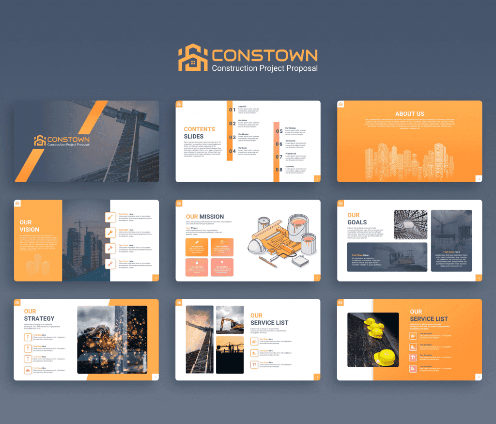Constown – Construction Project Proposal Presentation