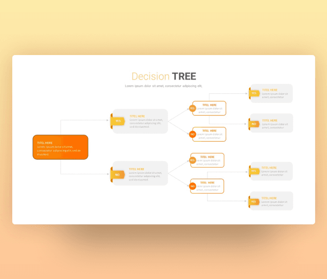 Decision Tree Diagram Template PPT