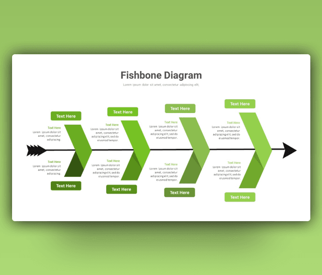 Fishbone (Ishikawa) Diagram PowerPoint Template