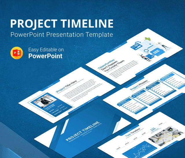 Project Timeline Report PowerPoint Presentation Template