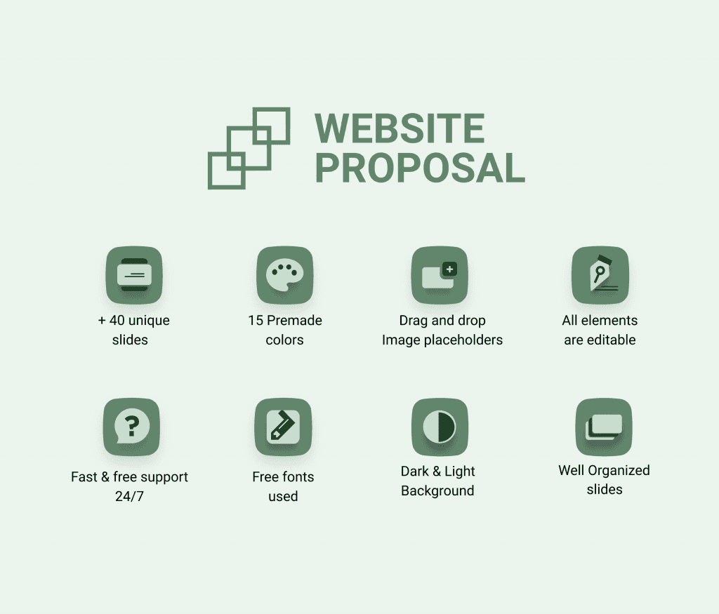 Website Proposal PowerPoint Presentation Template