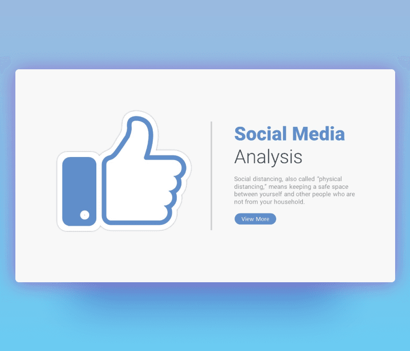 Social Media Analytics PowerPoint Slide Template