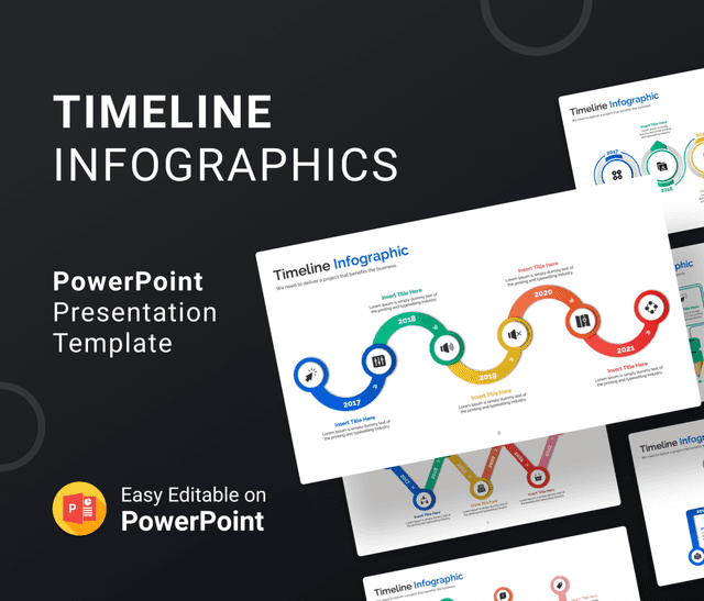 Timeline Infographics – PowerPoint Presentation Template