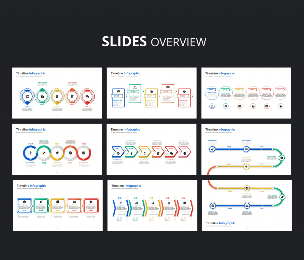 Timeline Infographics - PowerPoint Presentation Template
