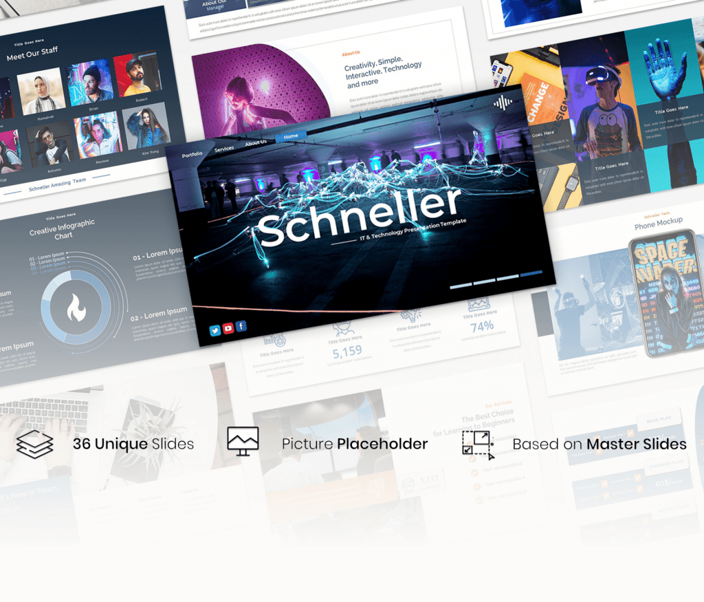 Schneller – IT &amp; Technology Presentation Template