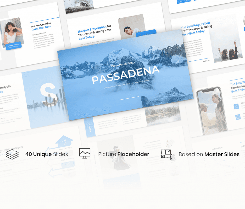 Passadena – Creative Business Presentation powerpoint