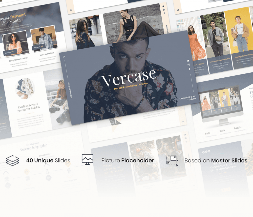 Vercase – Fashion Presentation Template
