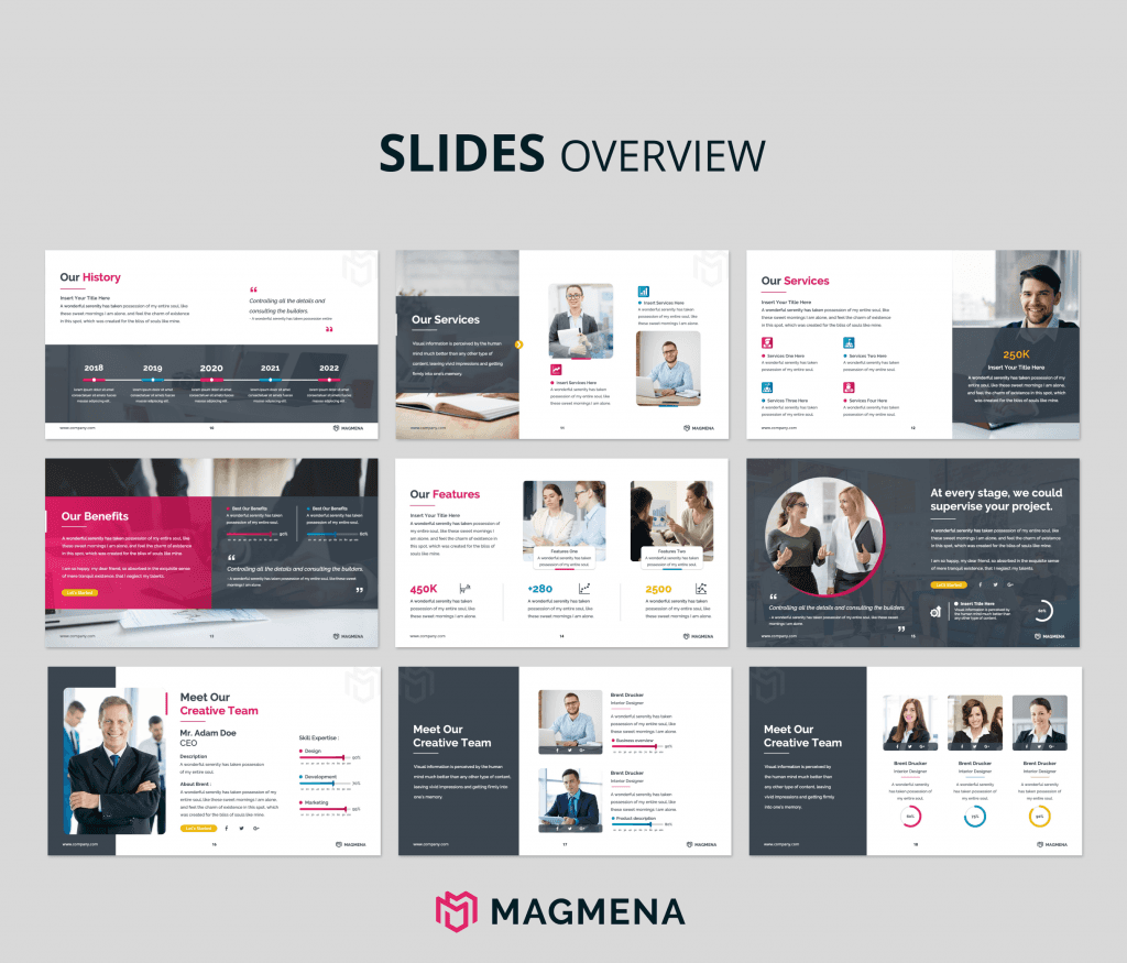 Magmena - Agency Portfolio PowerPoint Presentation