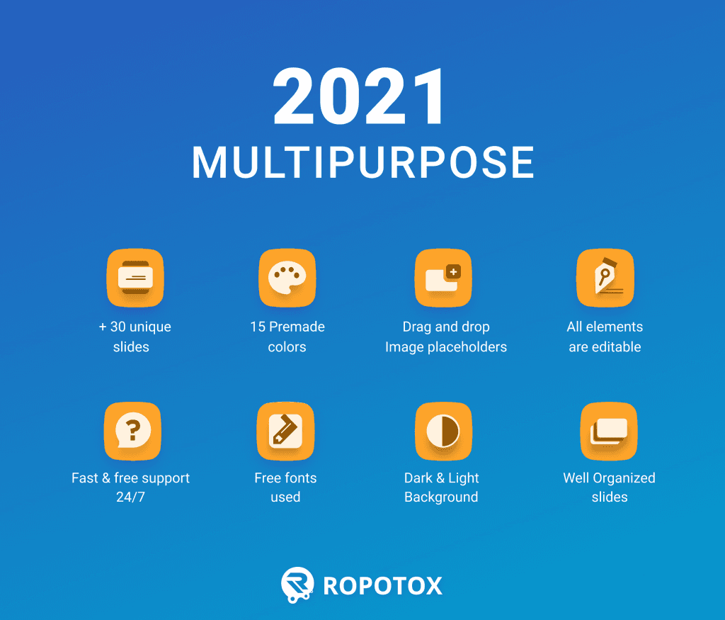 Ropotox 2021 Multipurpose Presentation Template