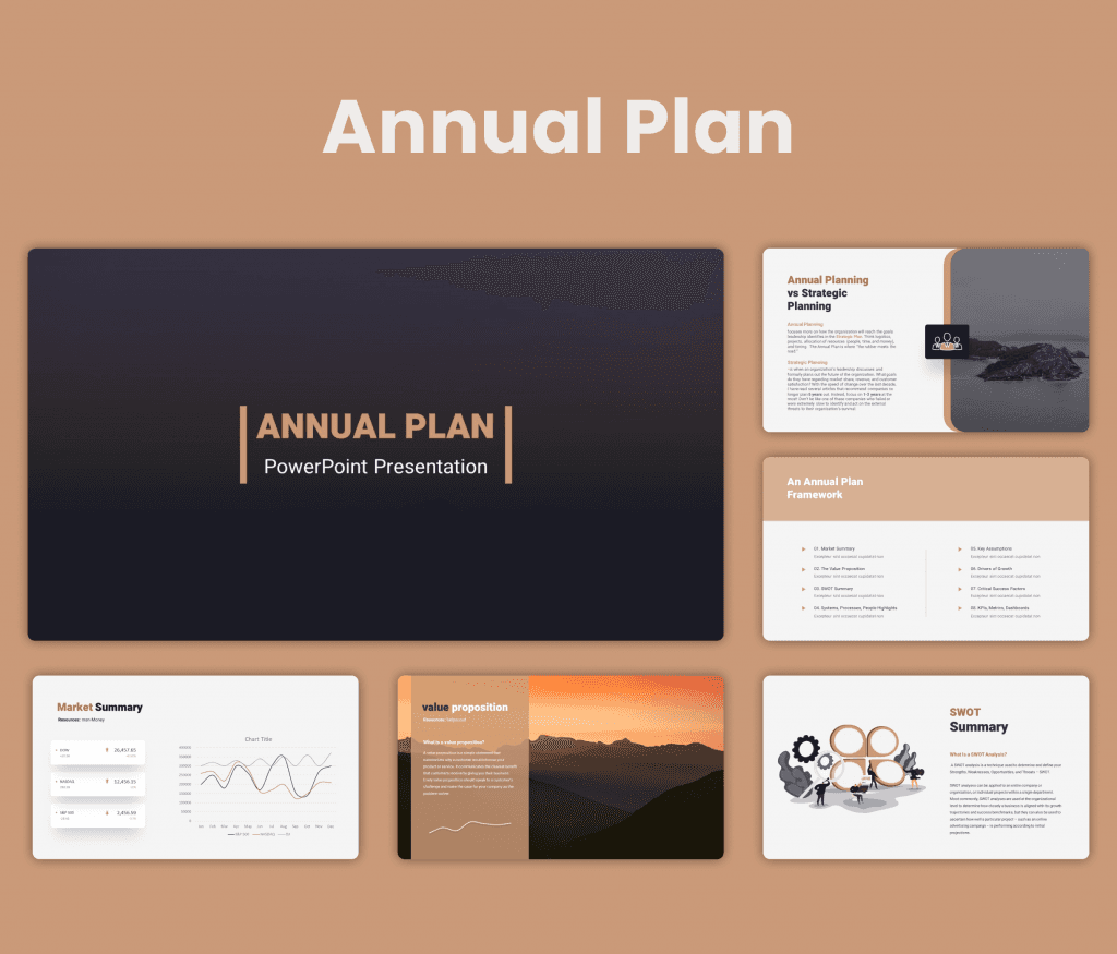 Annual Plan PowerPoint Presentation Animated Template